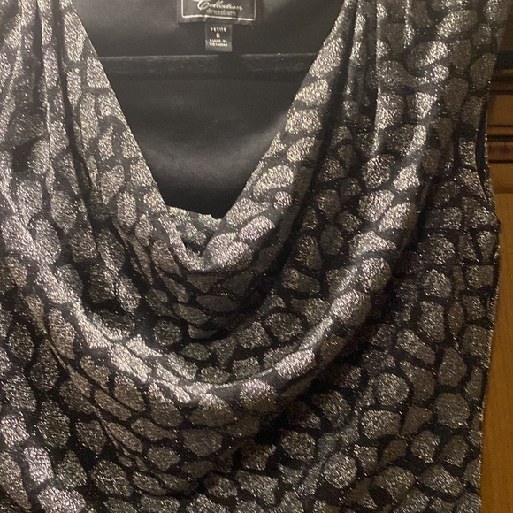 Collection Dressbarn Stretchy Fancy Dress Size 8 - Picture 3 of 7